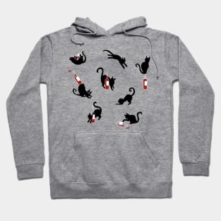 Cats and Wine Hoodie